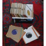 A box of 1960s single records to include The Beatles, Cilla Black, The Everly Brothers etc.