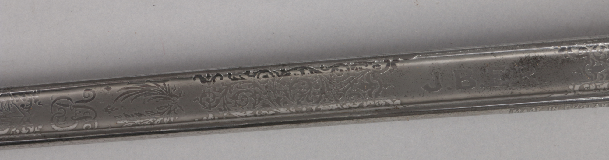 A George V 1827 pattern Royal Rifle Corps. Officers sword by Wilkinson Sword, London. With etched - Image 7 of 8