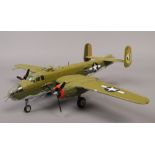 A Franklin Mint Diecast metal model Philippines Mitchell B255 1945. 1:48 scale.