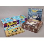 Two boxed Corgi The Aviation Archive scale 1:144 Diecast models, along with a boxed Kerplunk game