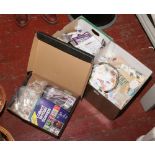 Three boxes of stamps to include Great Britain kiloware, World stamps, collectors books etc.