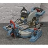 Erbauer 230 volt mitre chop saw model No. ERB239MSW.