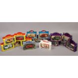 Seventeen boxed Lledo Diecast model vehicles to include Rupert, Dads Army, Forces Sweethearts etc.