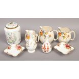 A group lot of ceramics to include Aynsley, Wedgwood, Royal Winton, Royal Albert Old Country Roses