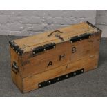 A joiners tool chest and tools.