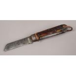 An Early 20th century Royal Navy issue Seaman's clasp knife by Joseph Allen & Sons, Sheffield with