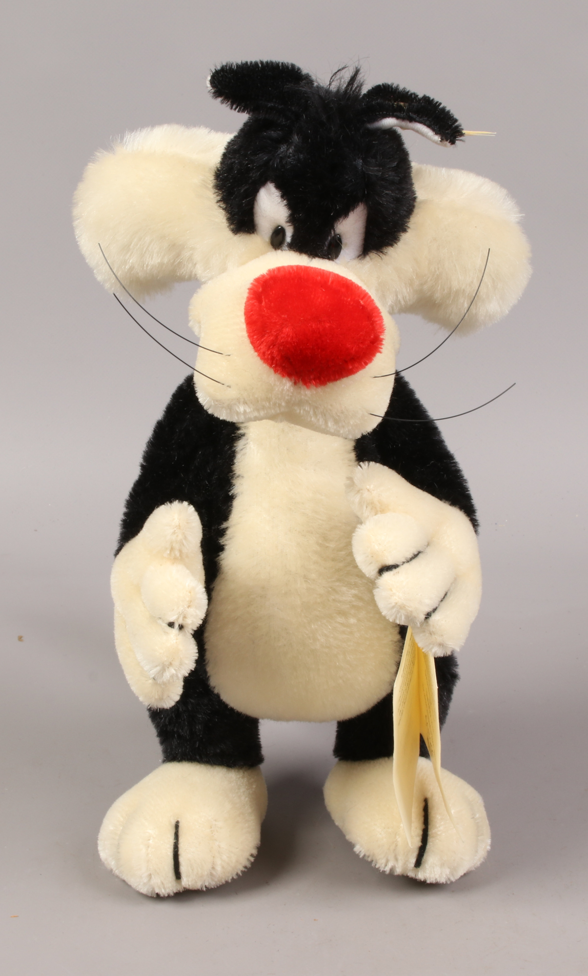 A Steiff limited edition jointed Sylvester with certificate and ear tag.Condition report intended as