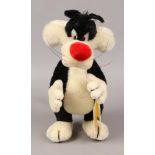 A Steiff limited edition jointed Sylvester with certificate and ear tag.Condition report intended as