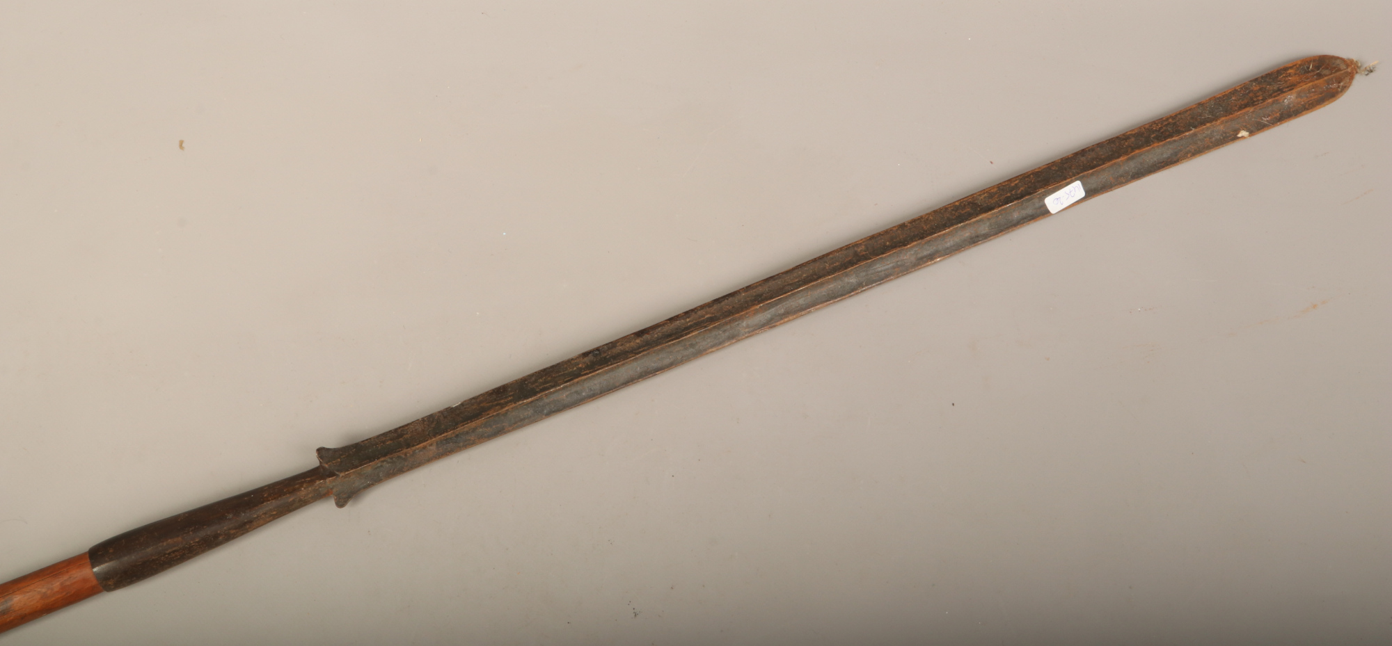 An African hunting spear.