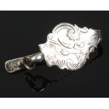 An early continental silver Chatelaine clip, 47 grams.