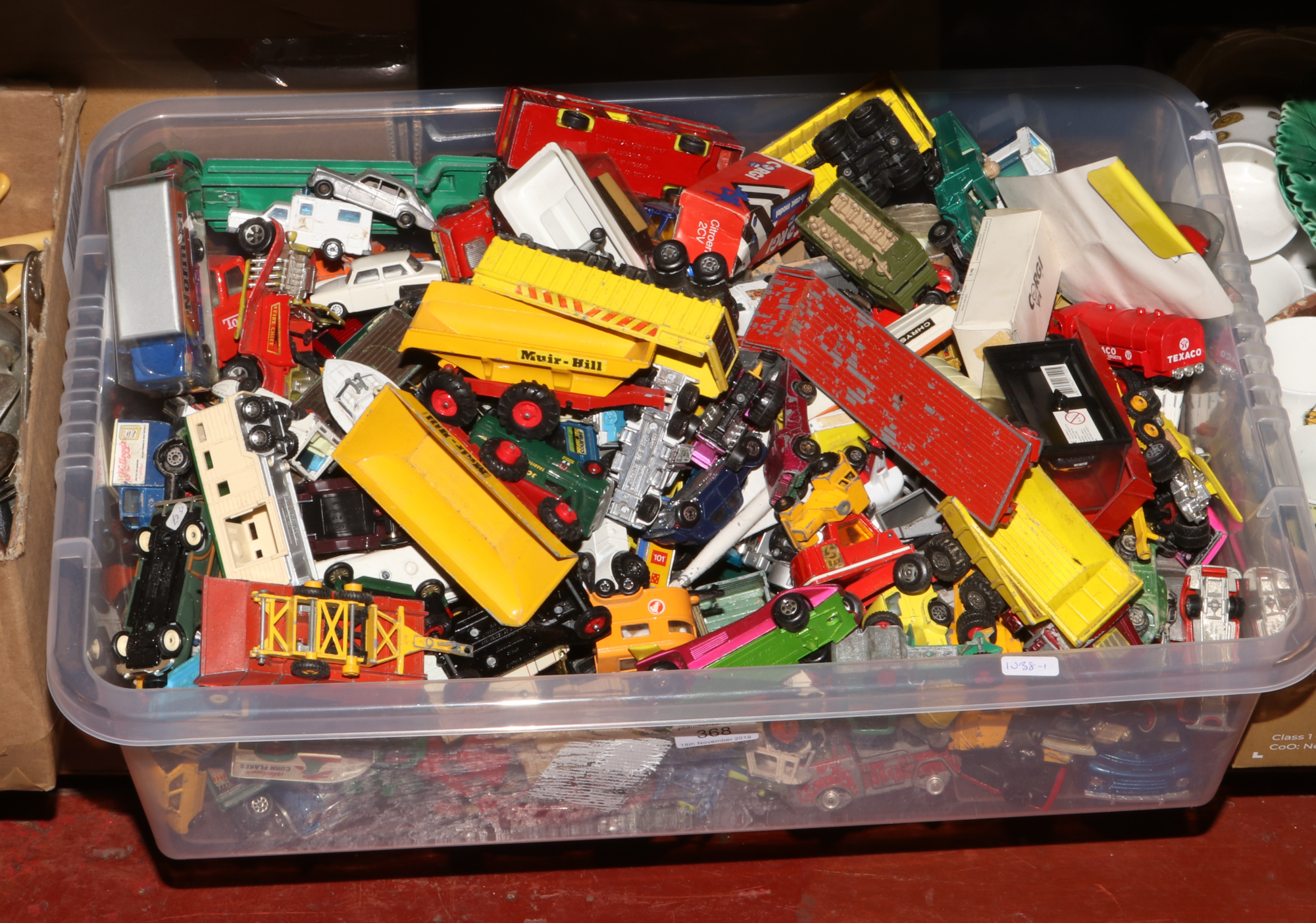 A large collection of Matchbox and Corgi Diecast toy vehicles to include vintage examples.