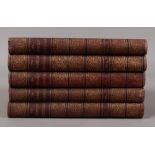 Five volumes of The Family Physician, published by Casell & Company Ltd.