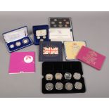 A collection of uncirculated coin sets to include Kingdom of Swaziland, United Kingdom,