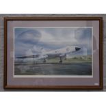 After S. R. Pepper Skybolt a signed limited edition framed print of Vulcan Bomber MKII at Woodford
