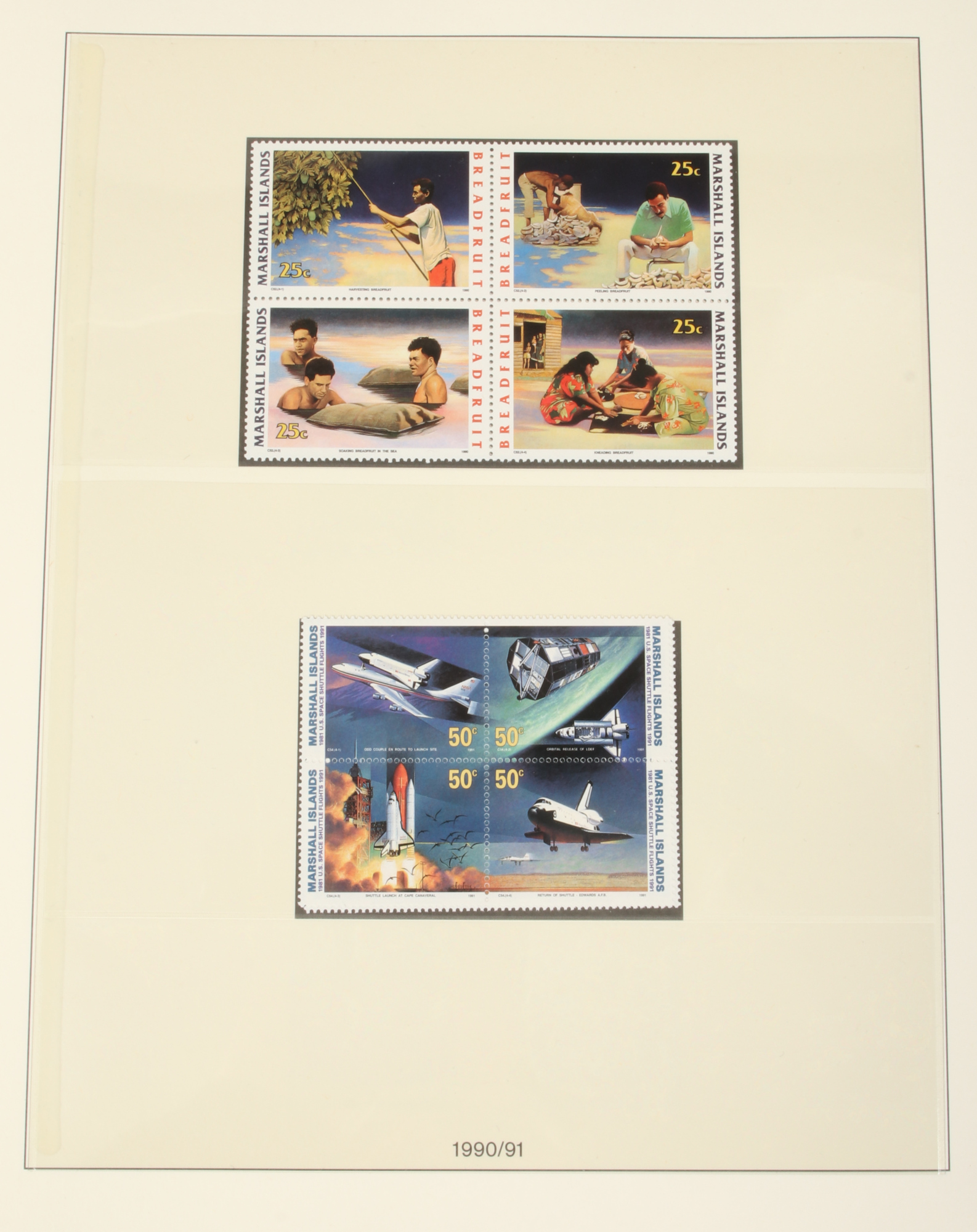 An album of Marshall island stamps. - Image 2 of 2
