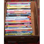 A box of modern annuals to including Star Wars, Peppa Pig, Pokemon etc.