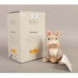 A boxed Steiff Disney showcase collection Thumper mohair soft toy.