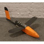 A scratch built model M.O.D 45 drone aircraft.