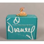 A boxed Walt Disney Classics collection Bambi The Young Prince ceramic figure.