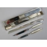 A cased set of surgeons field instruments, Archibald Young & Son Edinburgh c.1900.