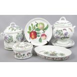 A collection of Portmeirion pottery in the Botanic Garden pattern, 10  pieces including tureens