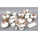 Royal Albert Old Country Roses dinnerwares.