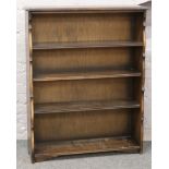 An Ercol open bookcase.