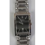 A ladies Fossil stainless steel quartz bracelet watch with date chapter and centre seconds.