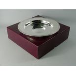 Asprey & Garrard silver Armada dish bearing full set of Millennium hallmarks for London 2000,