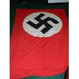 1940's German 'Banner Flag' from Paris W: 146cm L: 3m