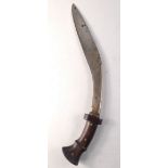 INDIAN KUKRI GHURKA knife, tribal made without sheath