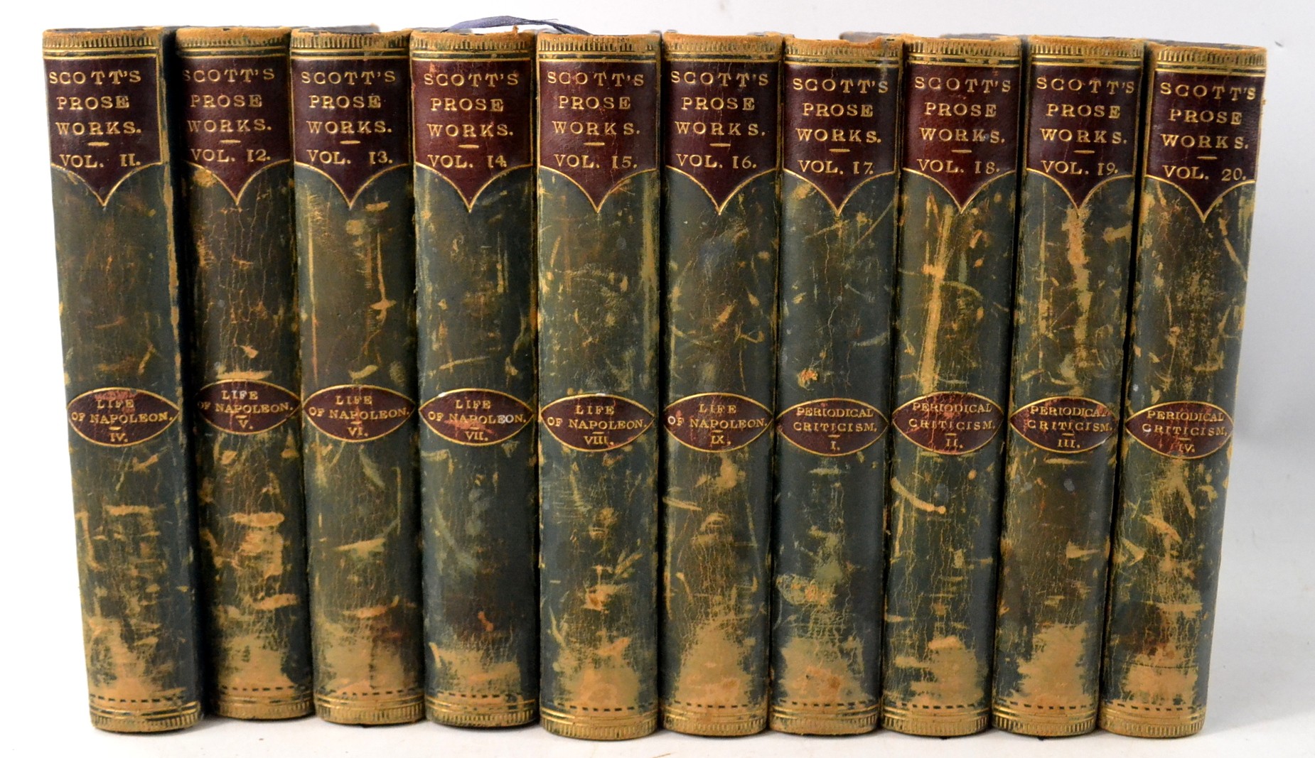 RARE Miscellaneous prose works by Sir Walter Scott (30 volumes) - Image 11 of 13