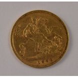 FULL GOLD SOVEREIGN QUEEN VICTORIA 1900