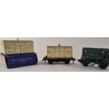 Insulated meat carriage, extra carriage box and later bulk salt carriage