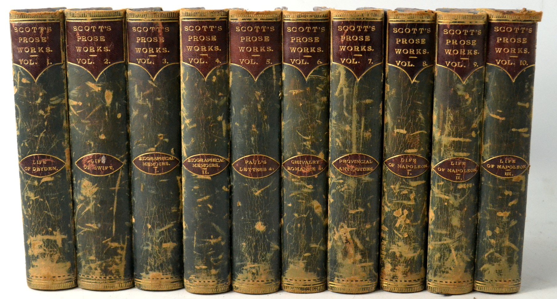 RARE Miscellaneous prose works by Sir Walter Scott (30 volumes) - Image 9 of 13