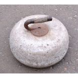 AILSA CRAIG Curling stone with handle intact, a nice example!