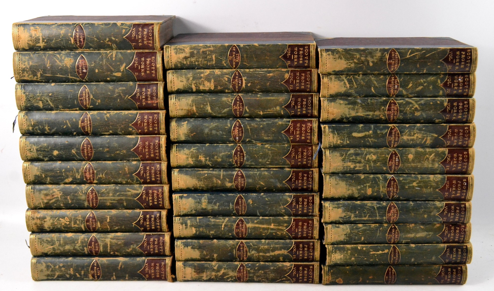 RARE Miscellaneous prose works by Sir Walter Scott (30 volumes) - Image 2 of 13