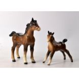 BESWICK 2 ponies