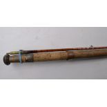 Antique 9ft 6" trout rod by F.KERRY, LOCKTON, PICKERING, YORK in good condition, no rot.