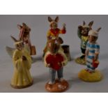 Selection of 6 Royal Doulton Bunnykins