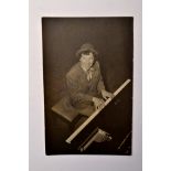 CHICO MARX ( THE MARX BROTHERS) Signed vintage photo card