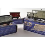 SD 6 goods brake van M.R, D1 horse box, D1 Goods brake van B.R (western region) and mineral wagon