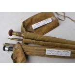 Selection of split cane rods