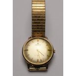 1960's ZENITH gold plate and steel wrist watch