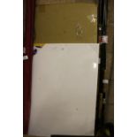 Boxed Tower Shelf & 5 Blank Canvases