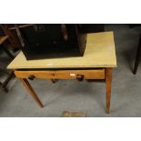 Pine Side Table (Formica Top)