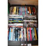 Box of DVDs