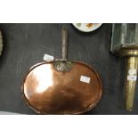 Victorian Copper and Iron Handled Pan Lid