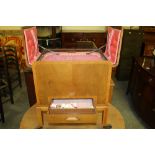 Teak Sewing Box