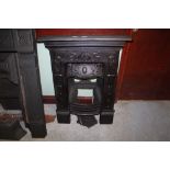 Victorian Cast Iron Bedroom Fireplace